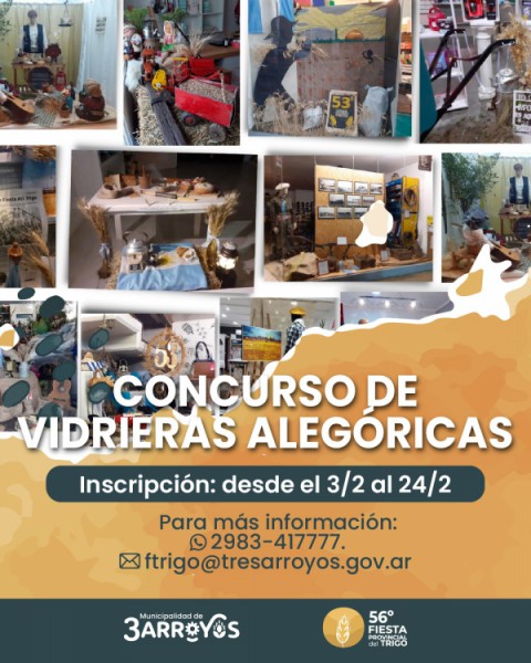 Concurso de vidrieras alegóricas