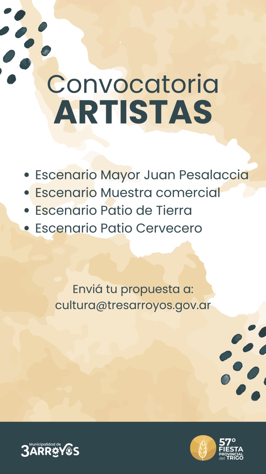 Convocatoria de ARTISTAS